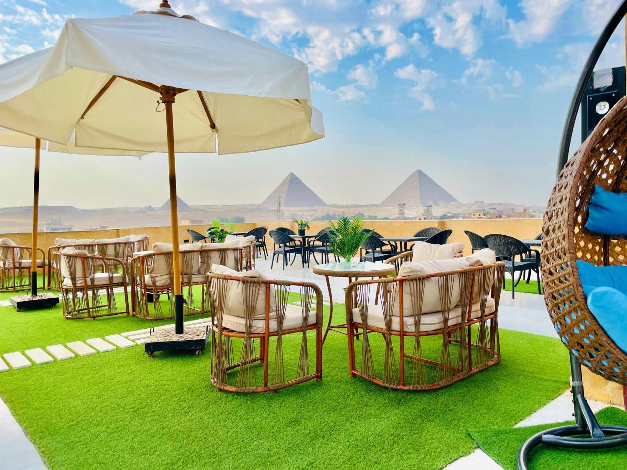 Palm Pyramids View Hotel Kafret el-Gabal 외부 사진