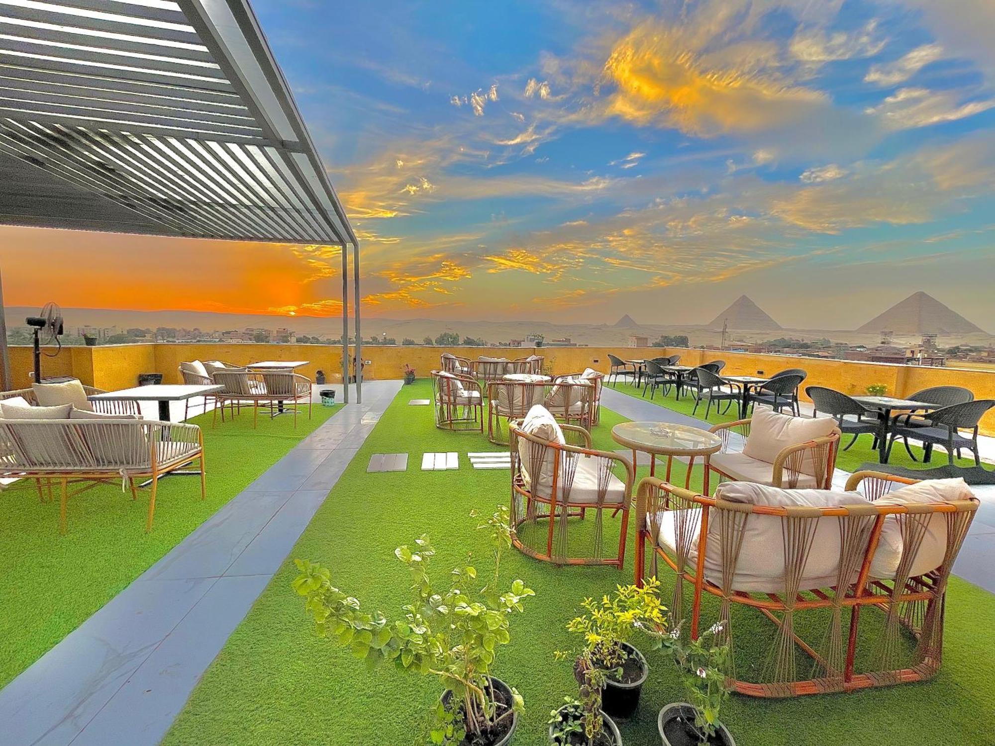 Palm Pyramids View Hotel Kafret el-Gabal 외부 사진